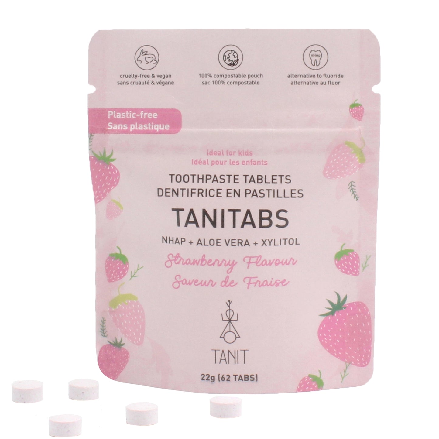 Tanitabs Toothpaste Tablets- 62 pack
