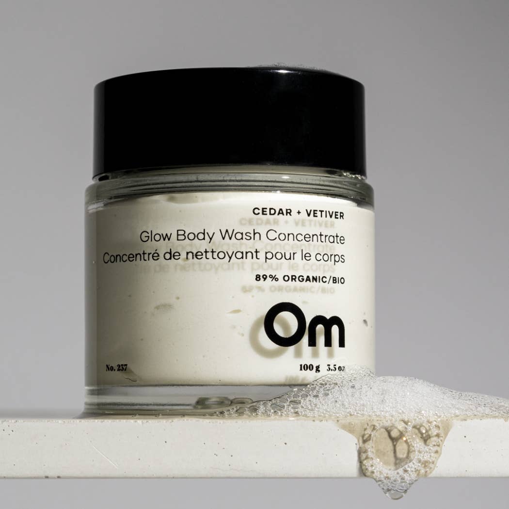 Cedar + Vetiver Glow Body Wash Concentrate
