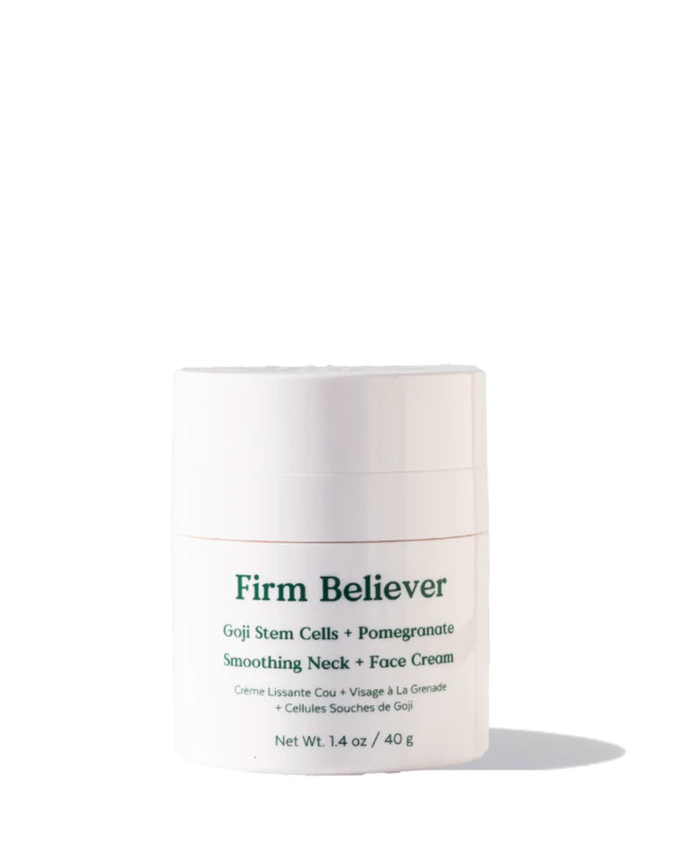 Firm Believer Goji Stem Cell + Pomegranate Smoothing Neck + Face Cream