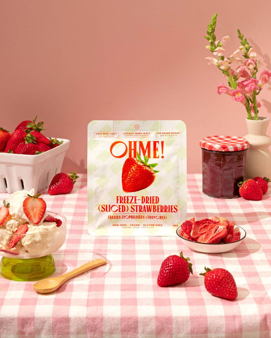 Freeze-Dried Strawberries (Sliced)