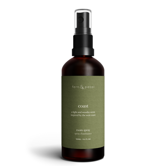 Coast - Room Spray -Cypress Bergamot & Cedarwood