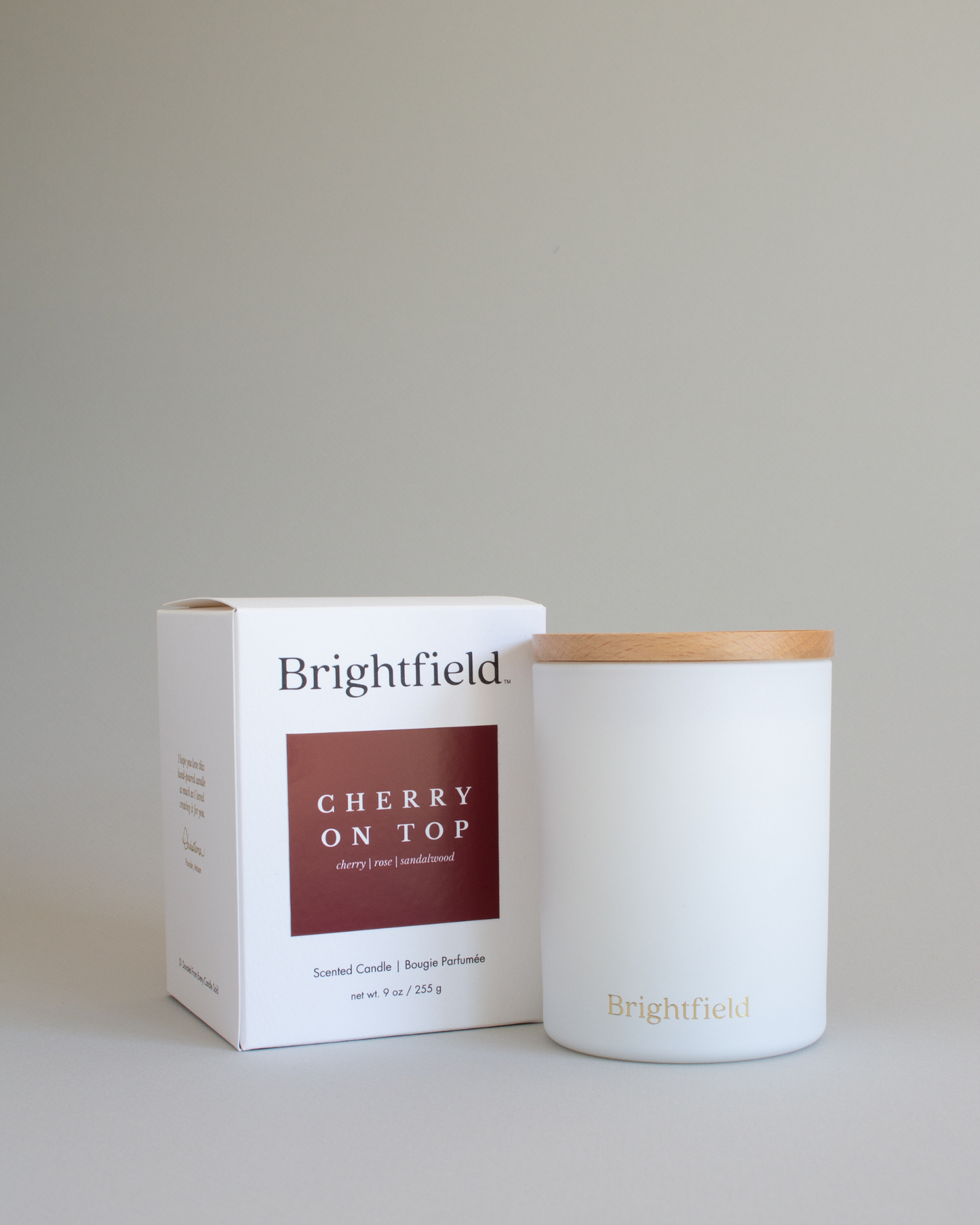 Cherry On Top Candle - Cherry, Almond, Rose, Sandalwood