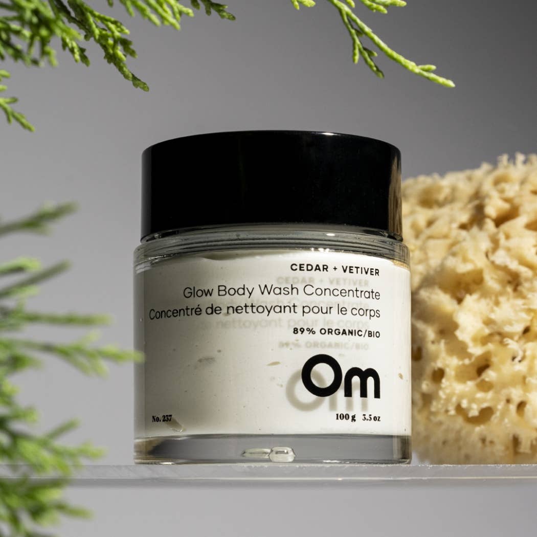 Cedar + Vetiver Glow Body Wash Concentrate