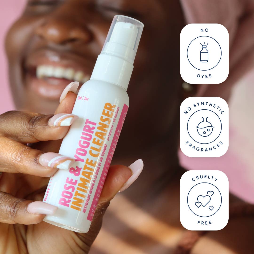Rose & Probiotics Intimate Cleanser - Daily Feminine Wash