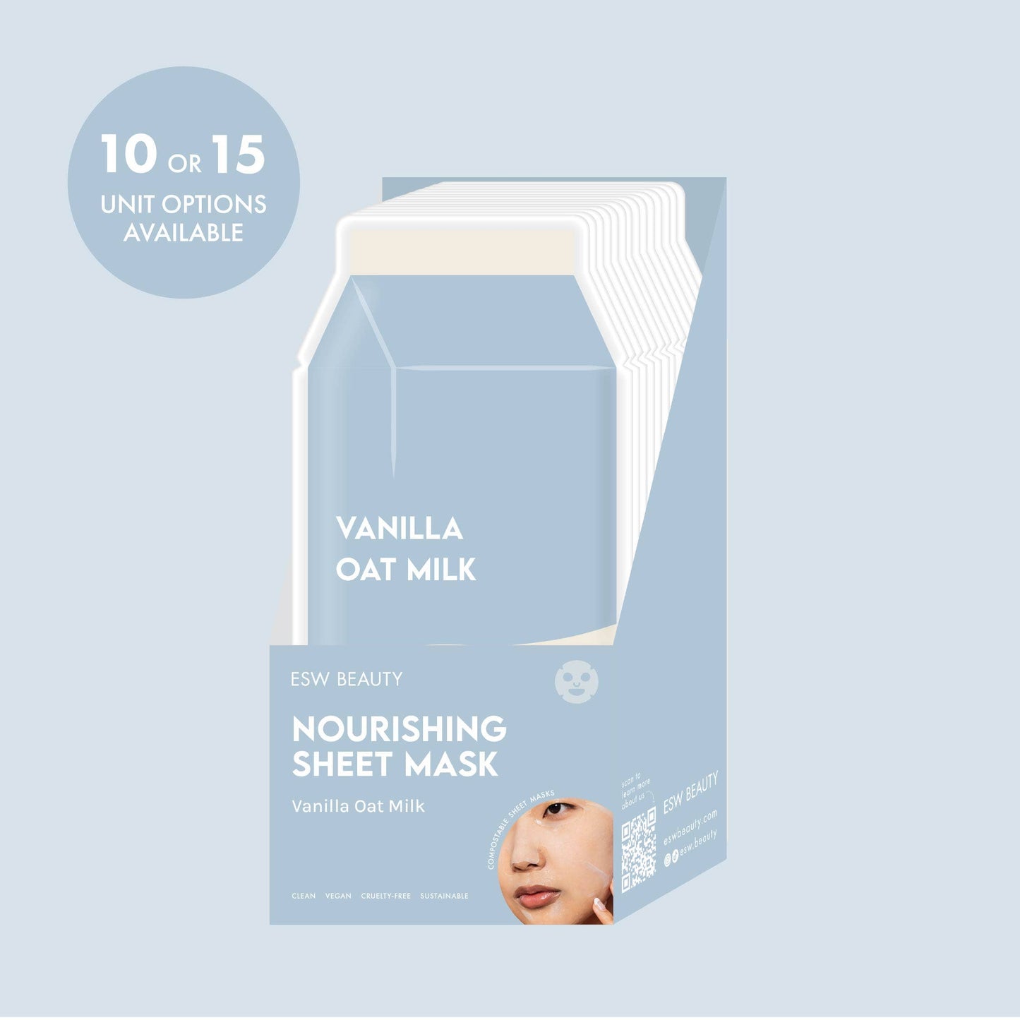 Vanilla Oat Milk Nourishing Sheet Mask