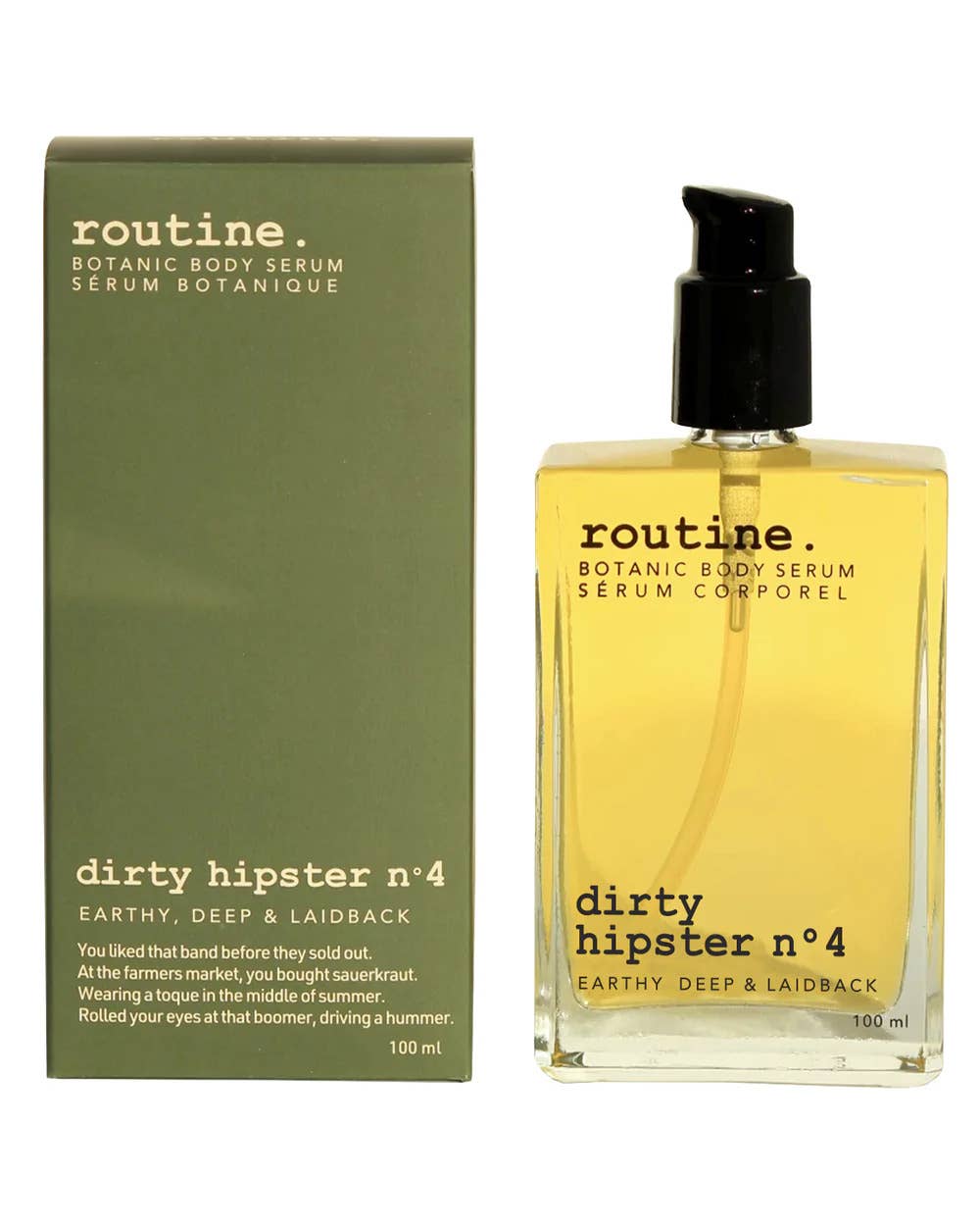 Dirty Hipster No.4 100ml Botanic Body Oil