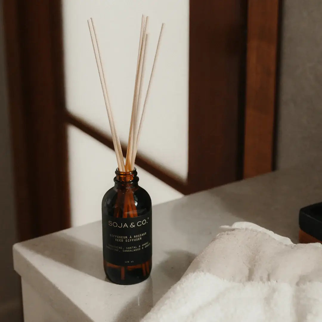 Reed Diffuser | Tangerine, Sandalwood & Amber