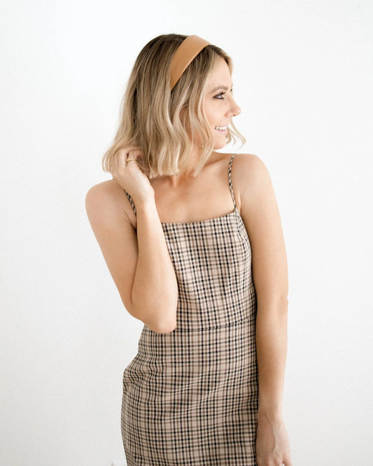 Faux Leather Headband