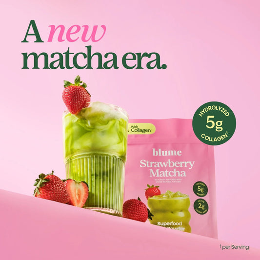 Iced Strawberry Matcha Latte