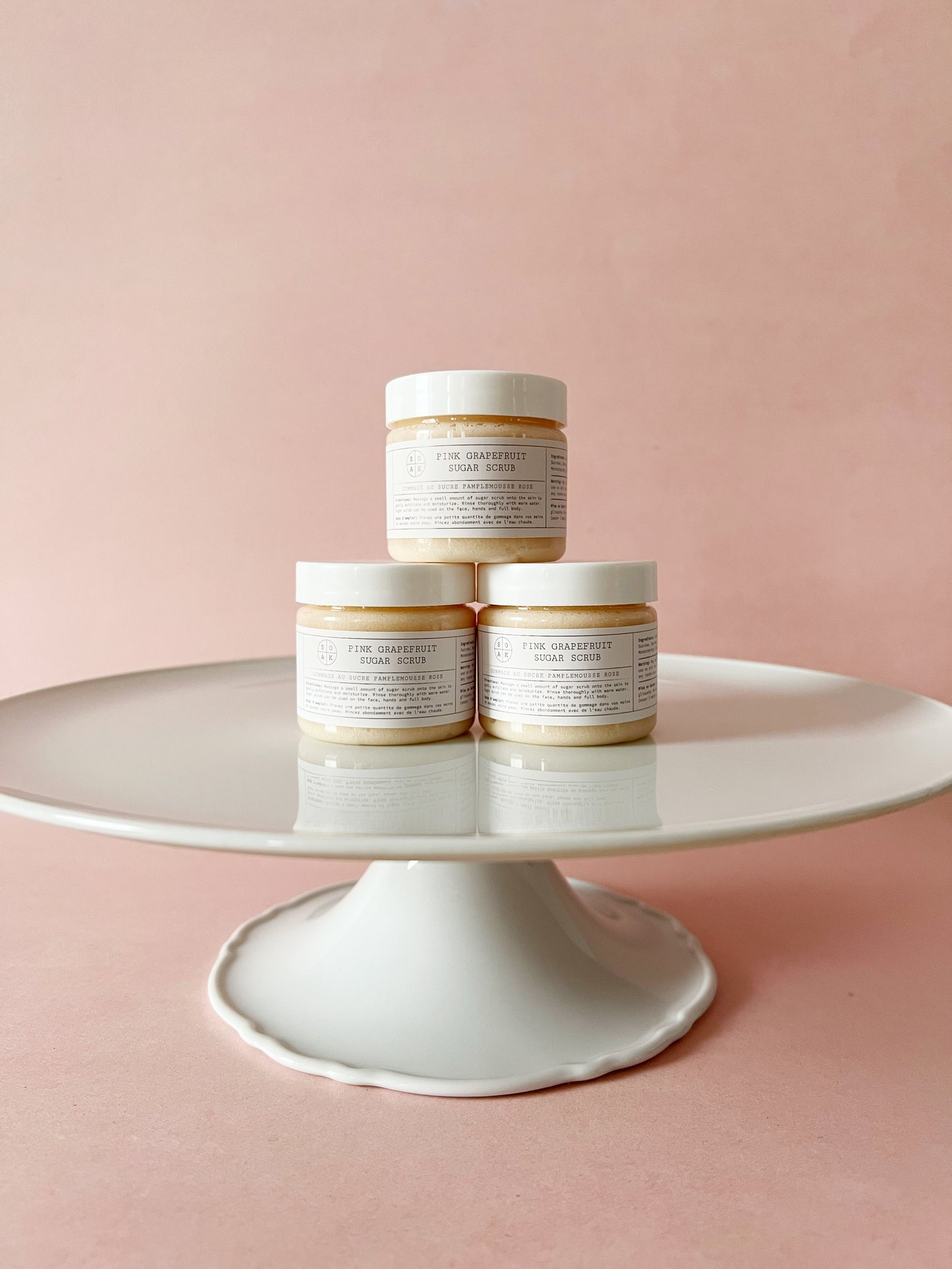 Mini Pink Grapefruit Sugar Scrub