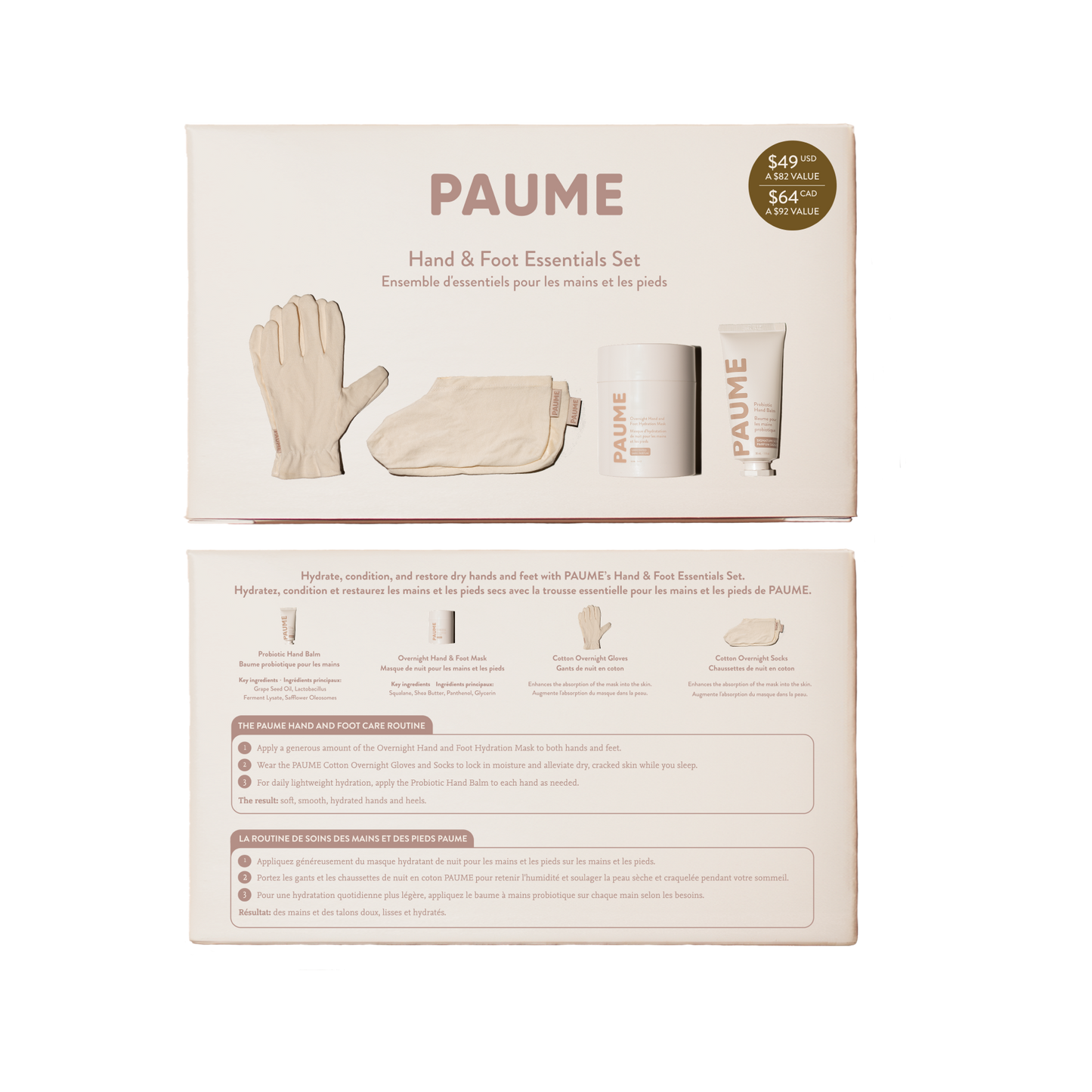 Paume Hand & Foot Essentials Set- Boxed Kit