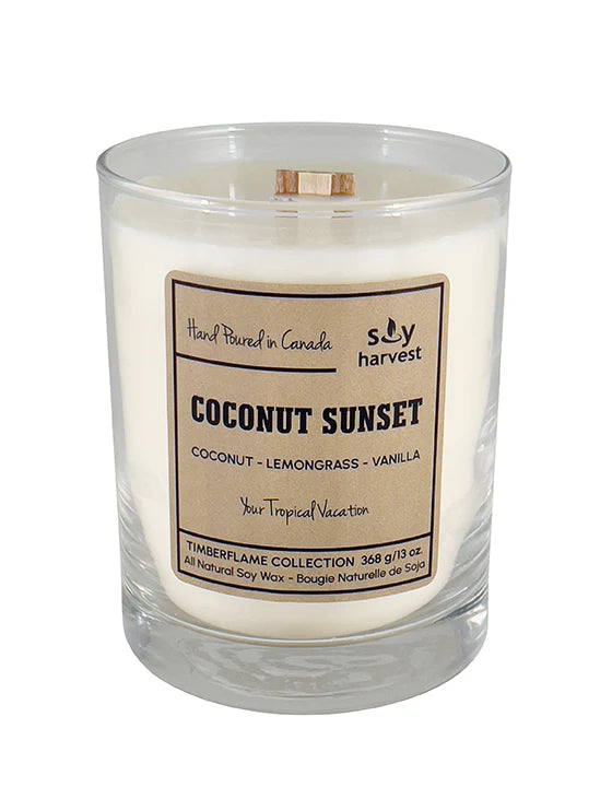 Timberflame Candle | Coconut Sunset