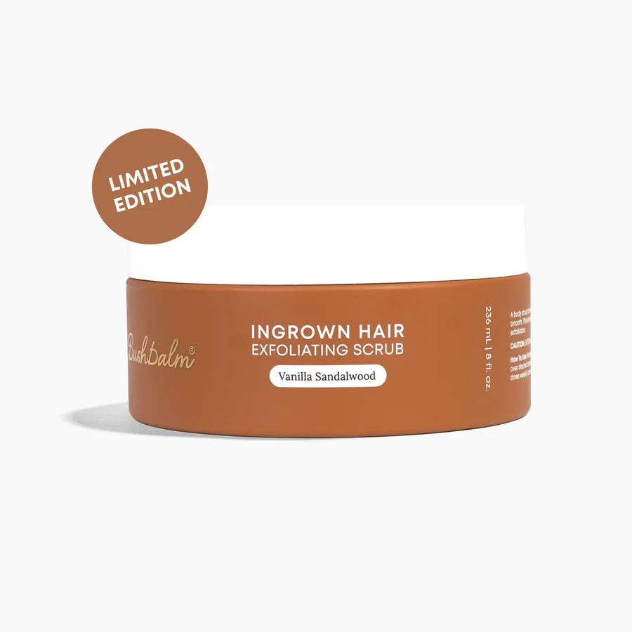 Vanilla Sandalwood Ingrown Hair Exfoliating Scrub