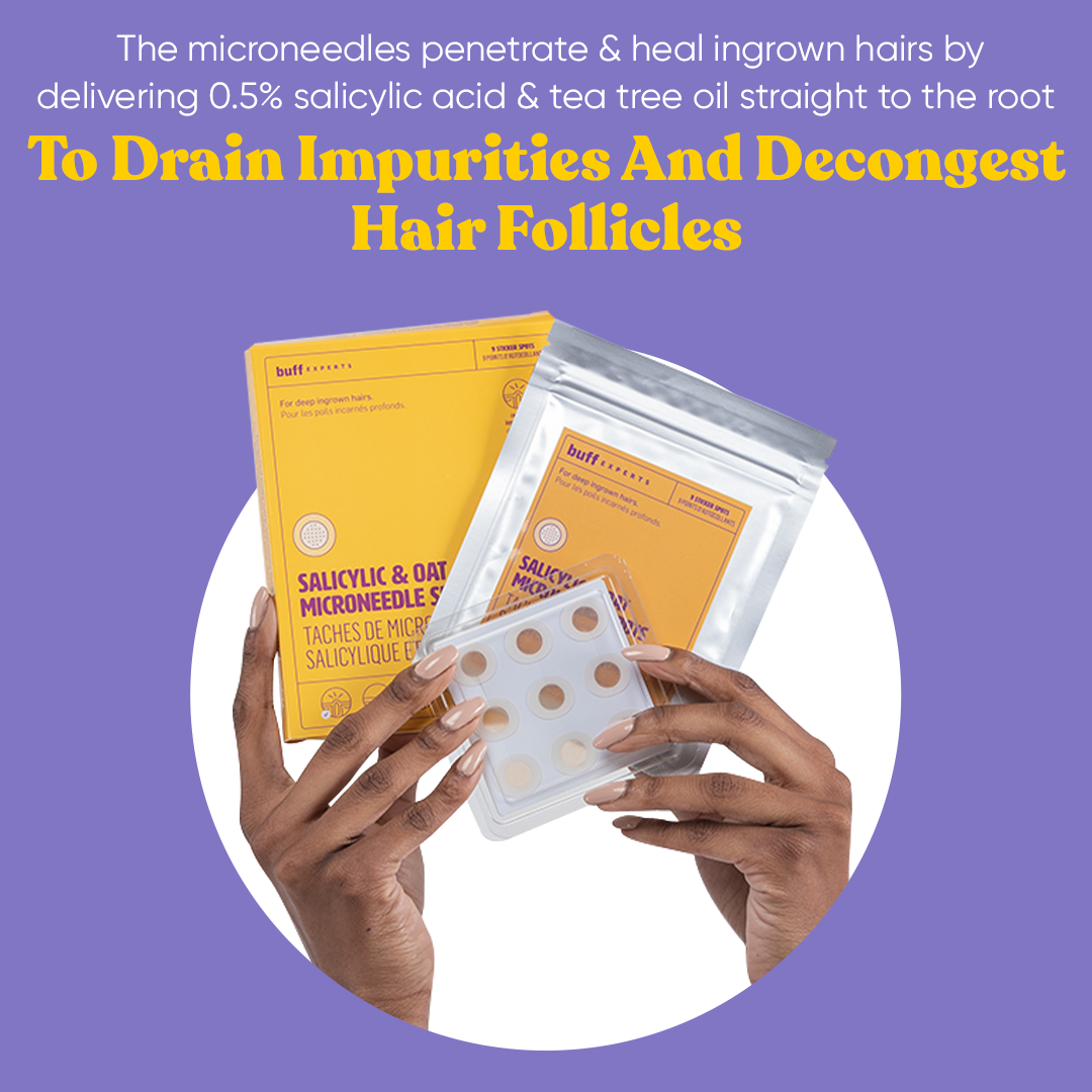 Salicylic & Oat Microdart Spots - Treats Ingrown Hairs
