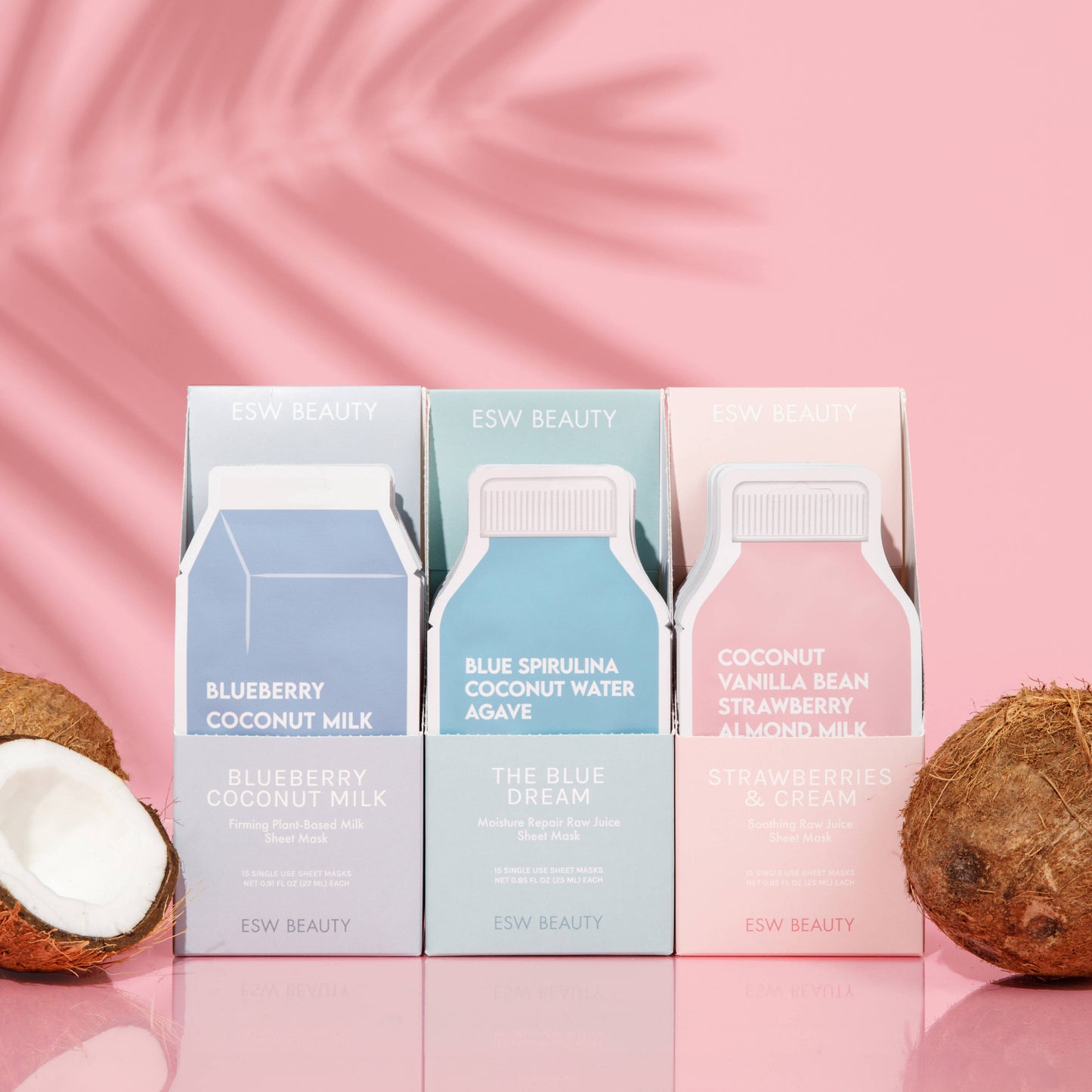 Blueberry Coconut Milk Firming Sheet Mask