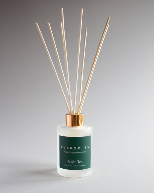 Evergreen Non-Toxic Sustainable Natural Reed Diffuser