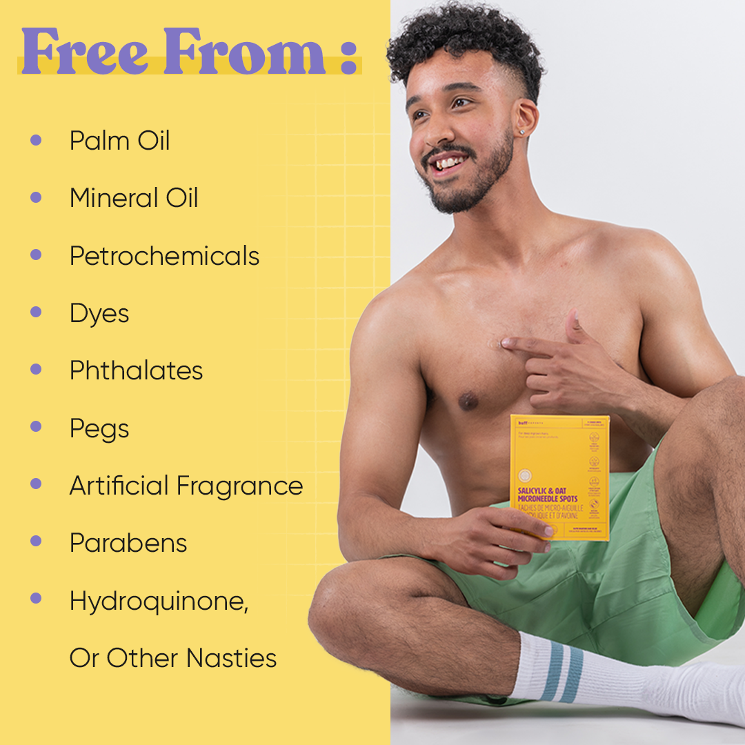 Salicylic & Oat Microdart Spots - Treats Ingrown Hairs