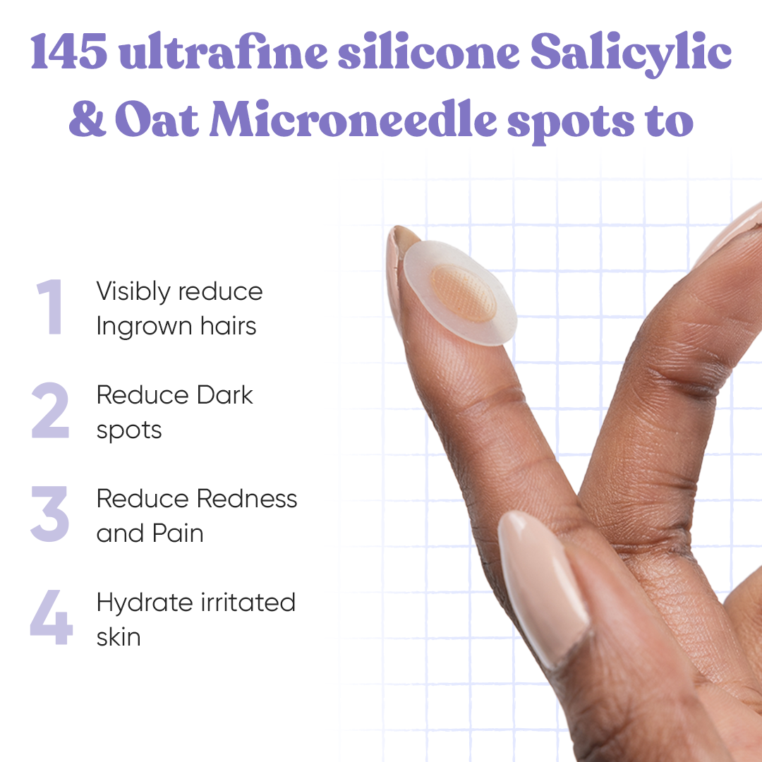 Salicylic & Oat Microdart Spots - Treats Ingrown Hairs