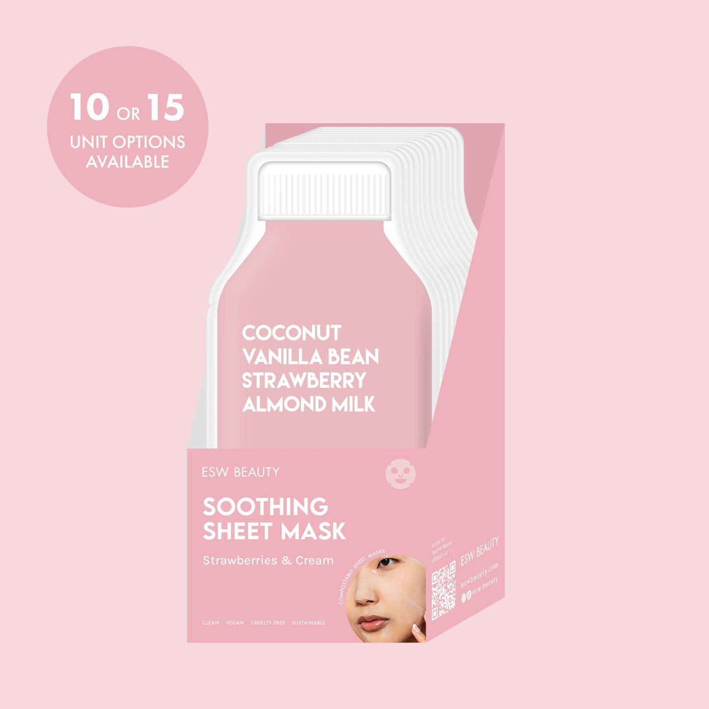 Strawberries & Cream Soothing Sheet Mask