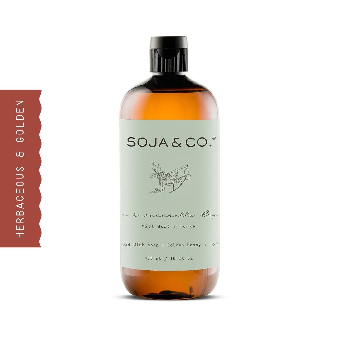 Liquid Dish Soap | Golden Honey + Tonka