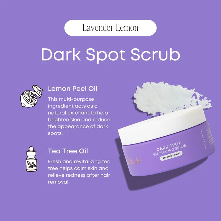 Lavender Lemon Dark Spot Exfoliating Scrub