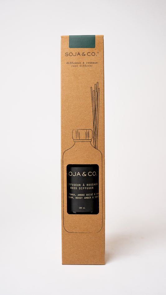 Reed Diffuser | Tonka Bean, Woody Amber & Vanilla