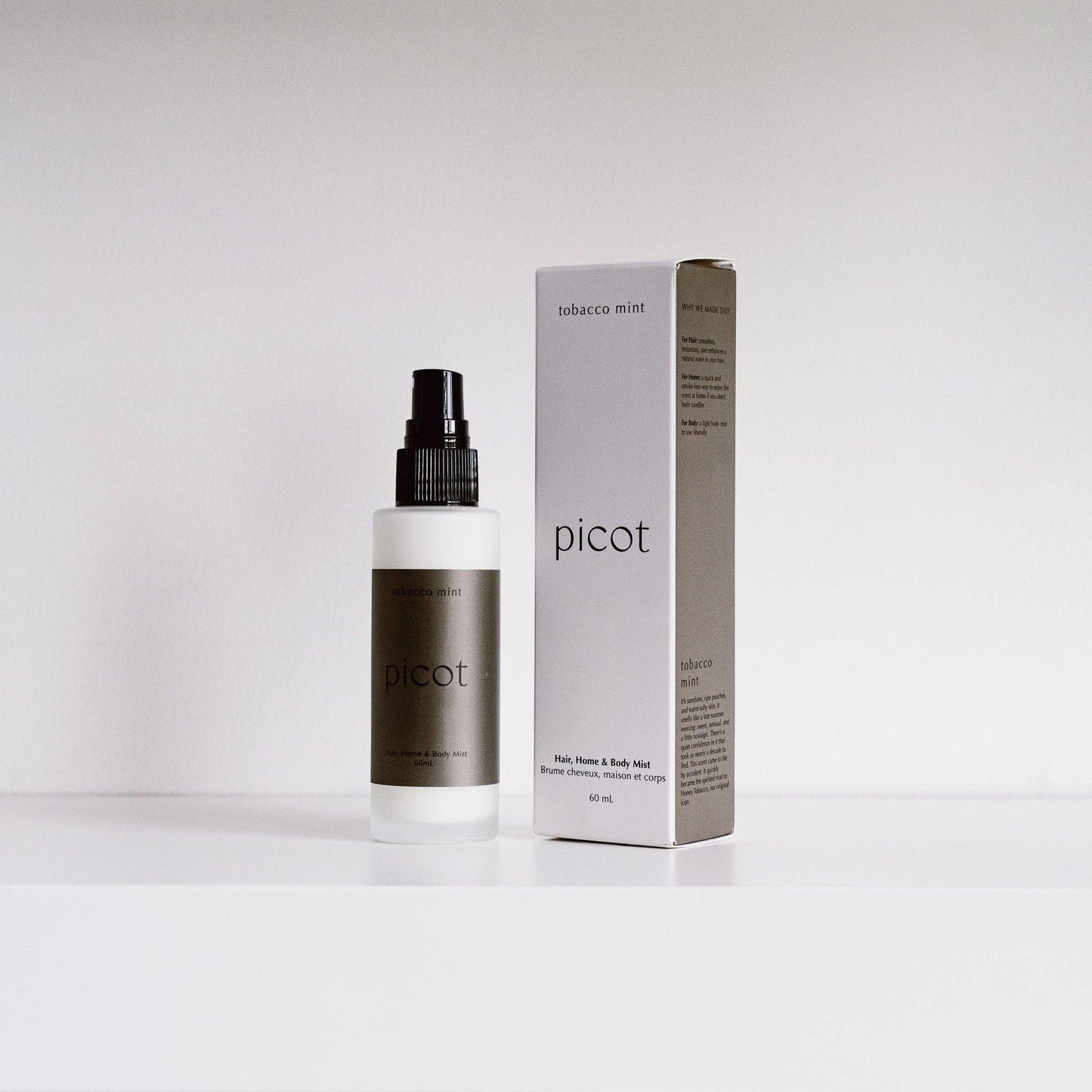 Tobacco Mint Hair, Home & Body Mist