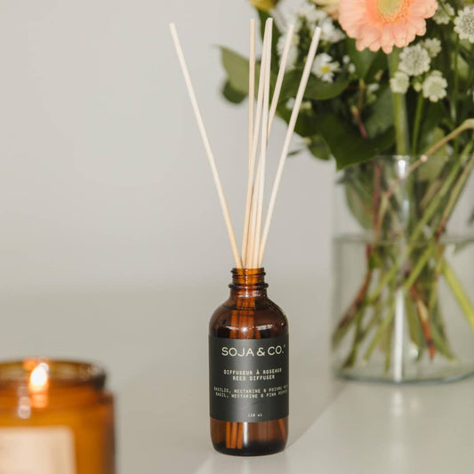 Reed Diffuser | Basil, Nectarine & Pink Pepper