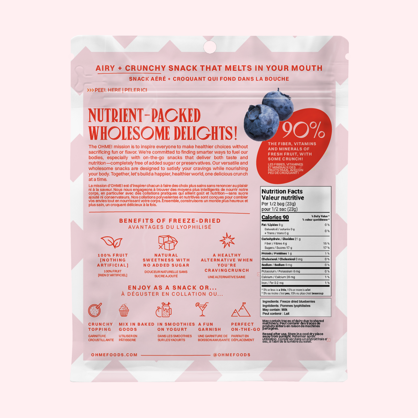 Freeze-Dried Blueberries (Whole)