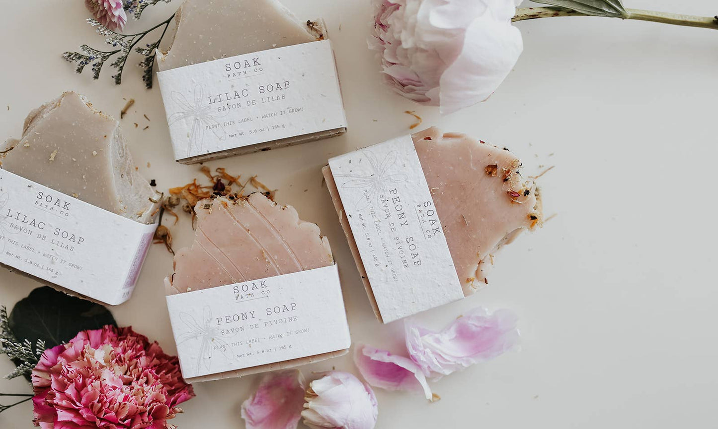 Peony Soap Bar