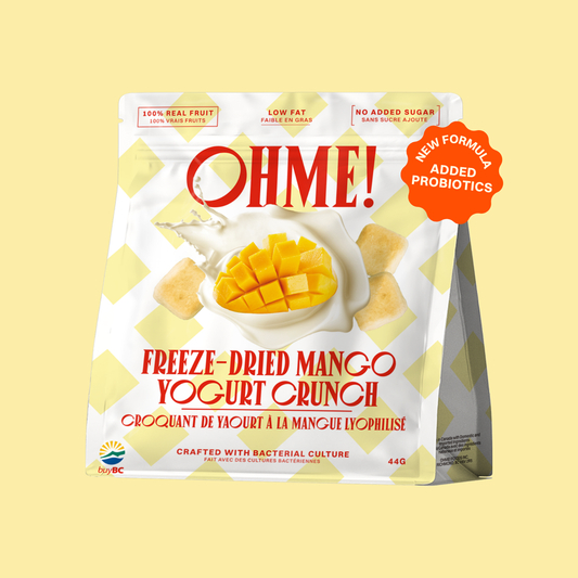 *ADDED PROBIOTICS * Freeze Dried Mango Yogurt Crunch