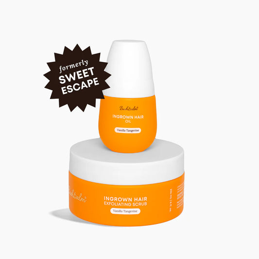 Vanilla Tangerine Ingrown Hair 2 Step Routine