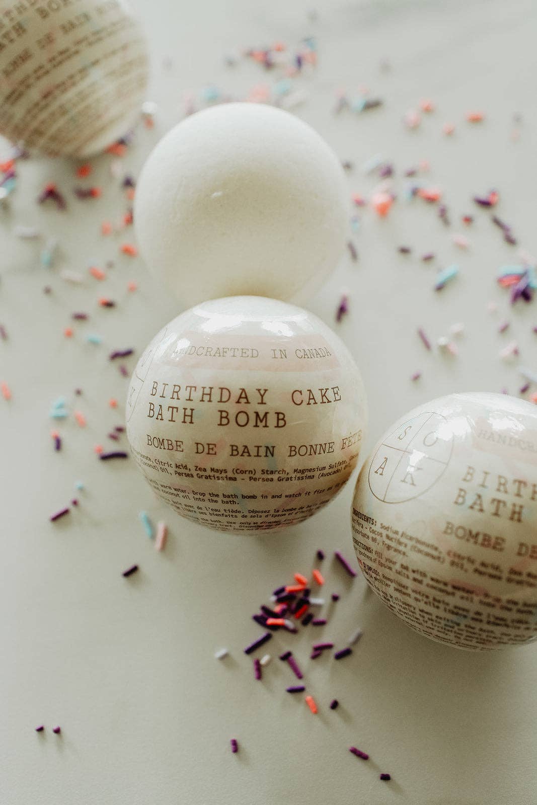 Birthday Cake Bath Bomb