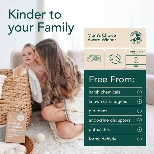 Zero Waste Laundry Detergent Sheets (Wood Haven)