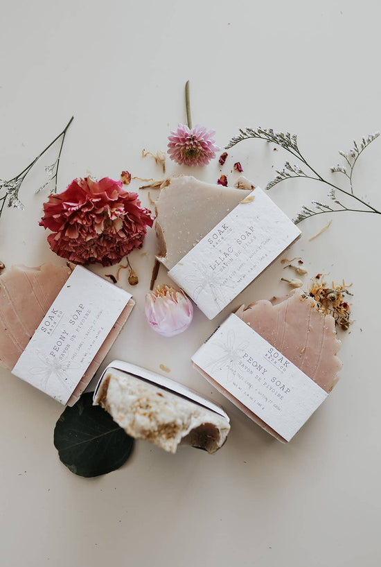 Peony Soap Bar