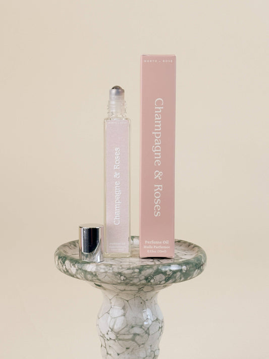 Champagne & Roses Perfume Roller Ball 10ml