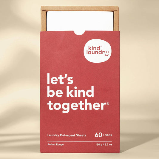 Zero Waste Laundry Detergent Sheets (Amber Rouge)