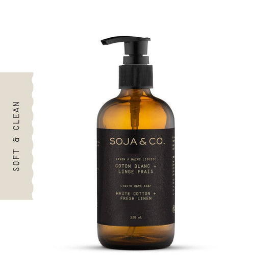 Liquid Hand Soap | White Cotton + Fresh Linen