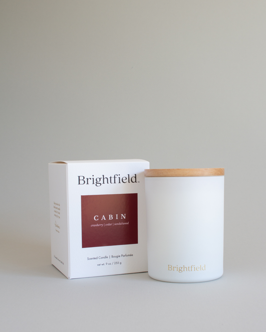 Cabin Non-Toxic Sustainable Coconut Soy Candle Wood Wick