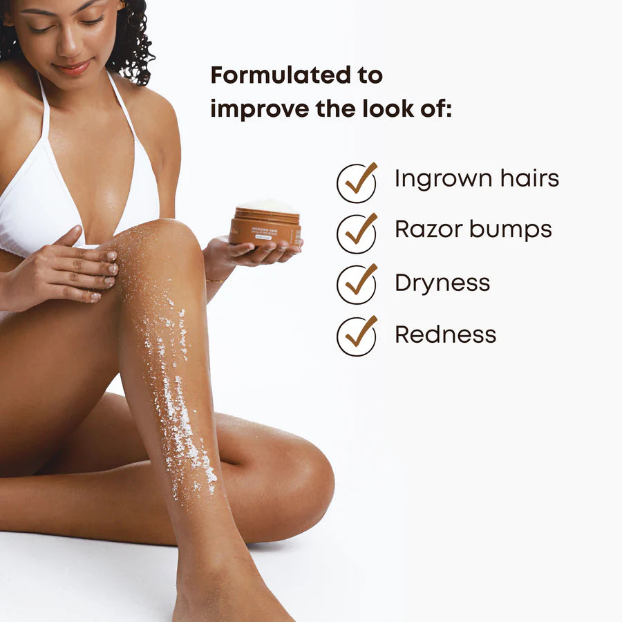 *PRE-ORDER* Vanilla Coconut Ingrown Hair Exfoliating Scrub