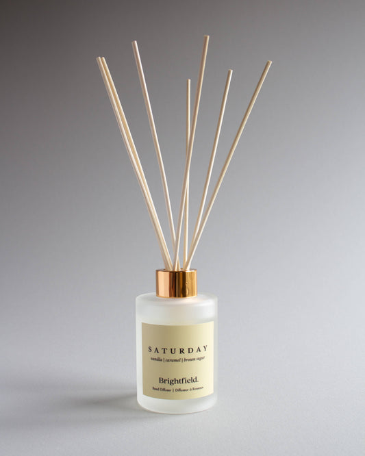 Saturday Non-Toxic Sustainable Natural Scented Reed Diffuser