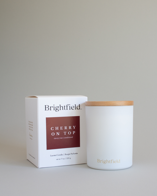 Cherry On Top Candle - Cherry, Almond, Rose, Sandalwood