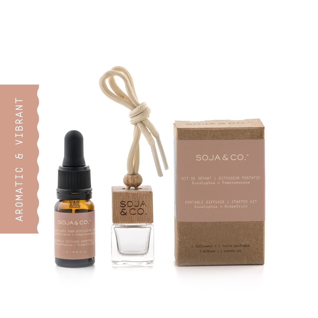 Portable Diffuser | Eucalyptus + Grapefruit