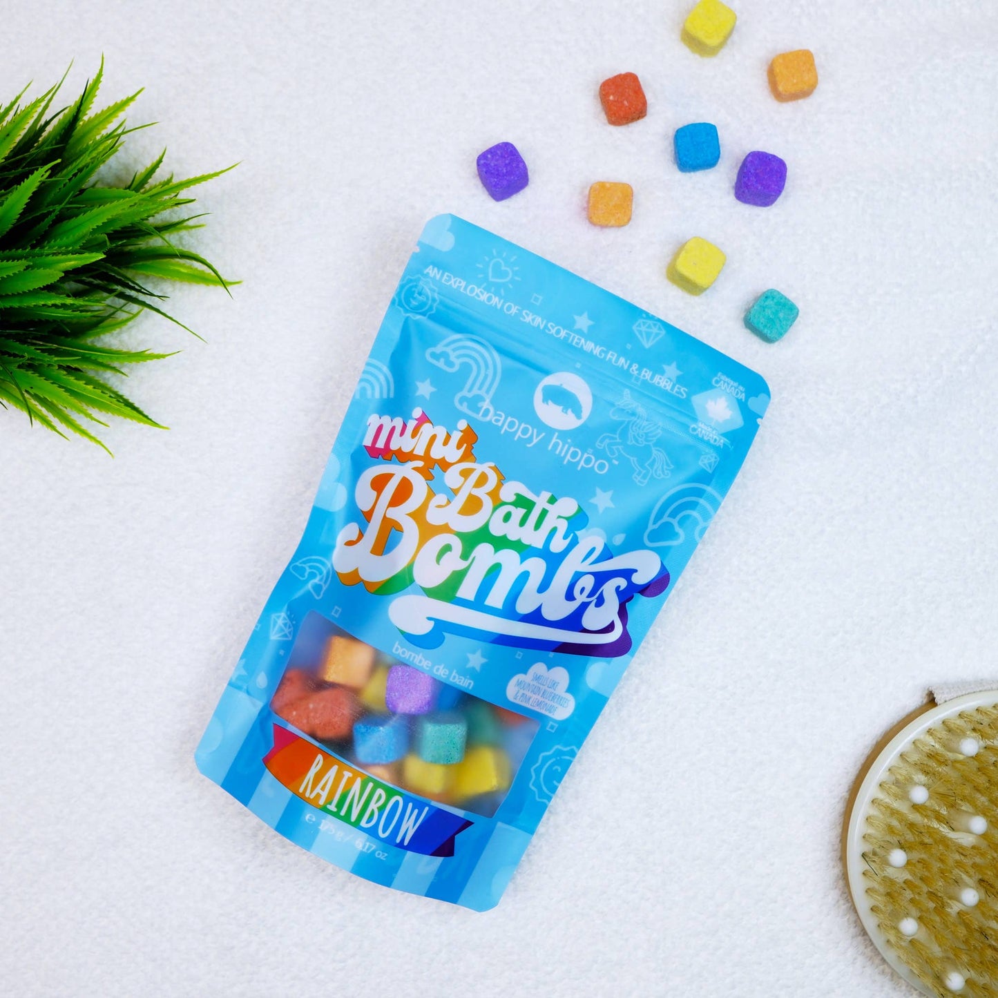 Rainbow - Mini Bath Bombs- Gift Bag