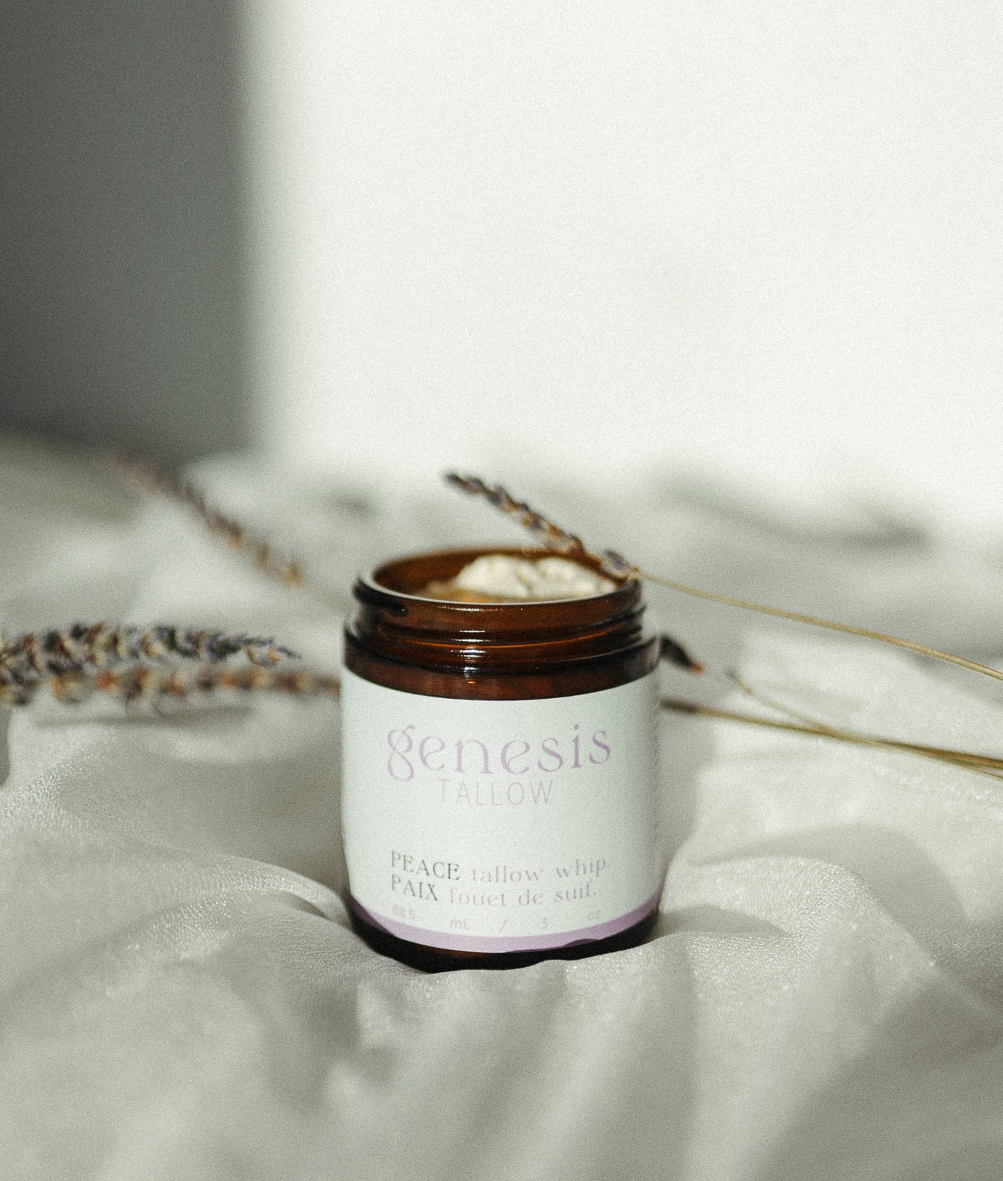 Peace Tallow Whip- Lavender Beef Tallow Body Moisturizer