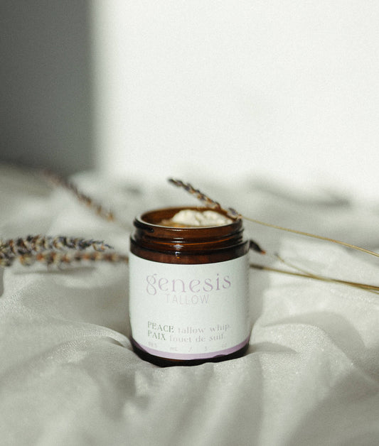 Peace Tallow Whip- Lavender Beef Tallow Body Moisturizer