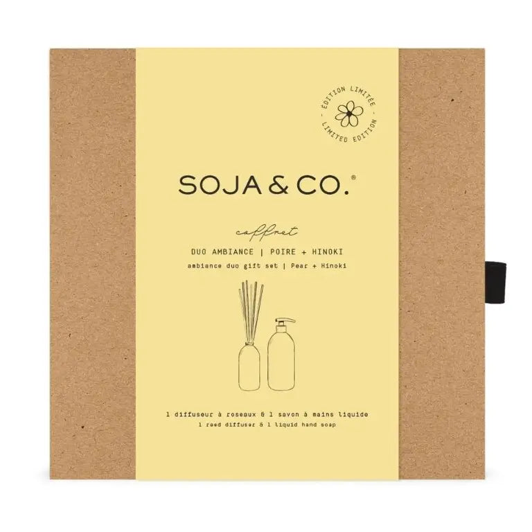 Ambiance Duo Gift Set | Pear + Hinoki