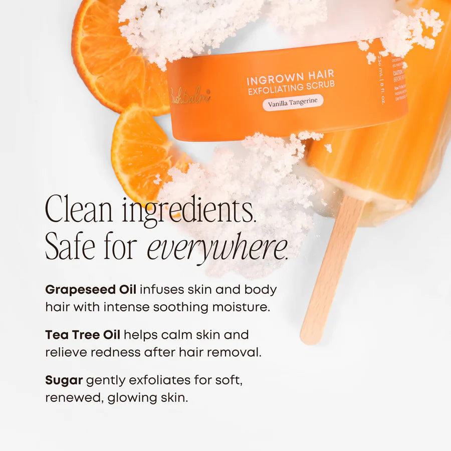 Vanilla Tangerine Ingrown Hair 2 Step Routine