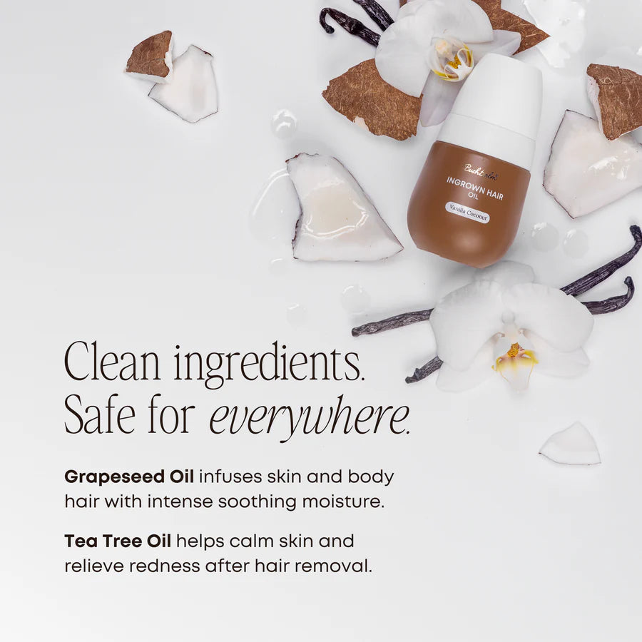*PRE-ORDER* Vanilla Coconut Ingrown Hair Oil