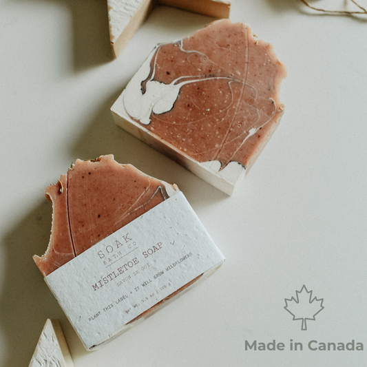 Mistletoe Soap Bar - Canadian Handmade